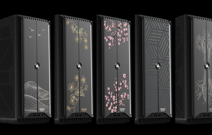 Corsair gaming One Origin Edition con stampa UV personalizzata