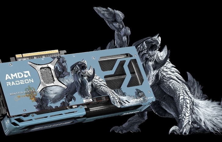 GPU RX 9070 XT Monster Hunter Wilds Edition da ASRock e Capcom