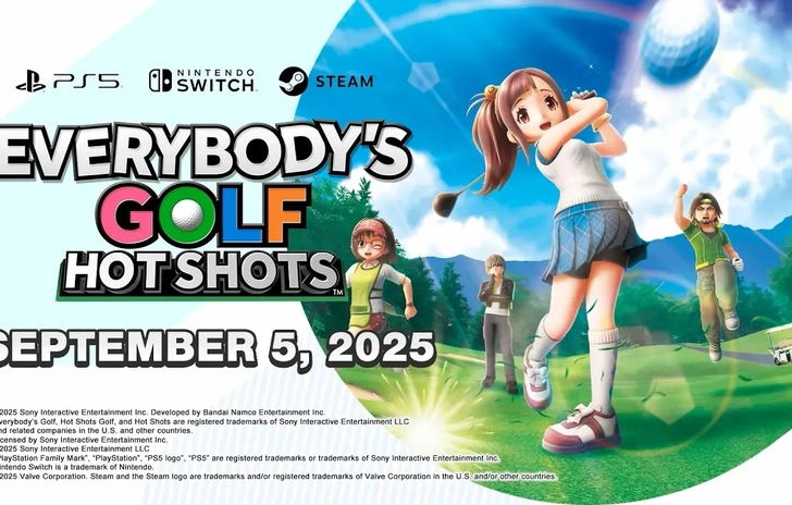 Everybodys Golf Hot Shots annuncia la data in trailer