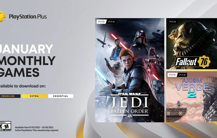 PlayStation Plus i titoli di gennaio