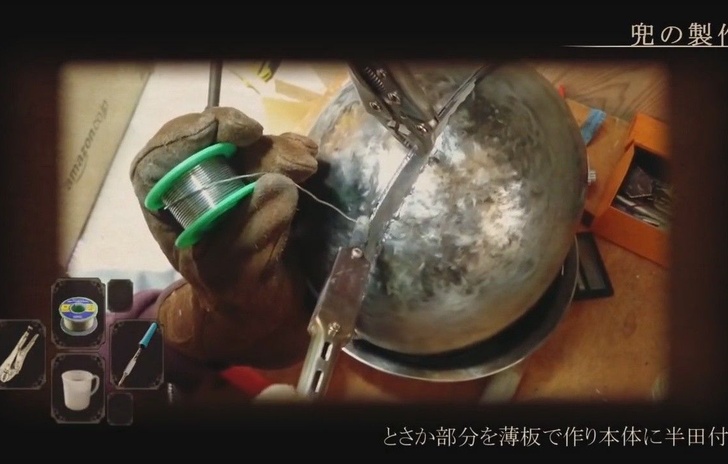 Unarmatura di Dark Souls II realizzata a mano