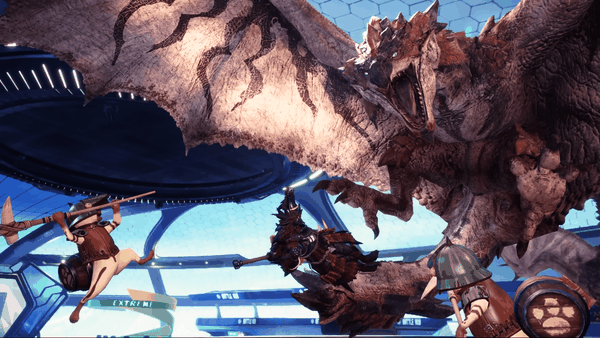 Street Fighter 6 festeggia il ventennale di Monster Hunter 