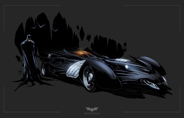 Batman V Superman: Zack Snyder posta una foto della sua Batmobile
