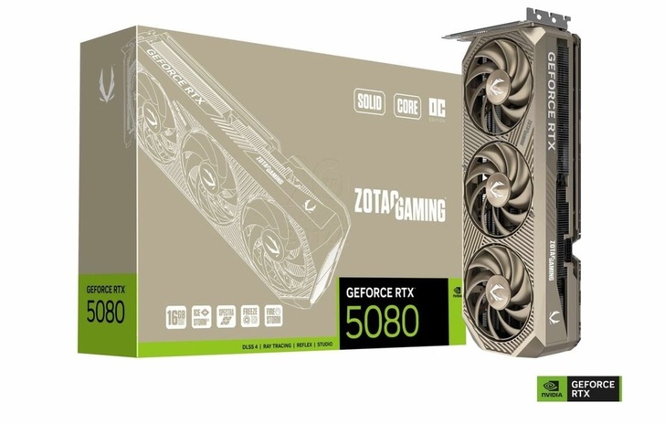 ZOTAC una speciale RTX 5080 per il 20 anniversario