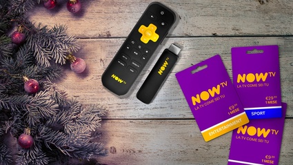 NOW TV Smart Stick e NOW TV Card accendono il Natale
