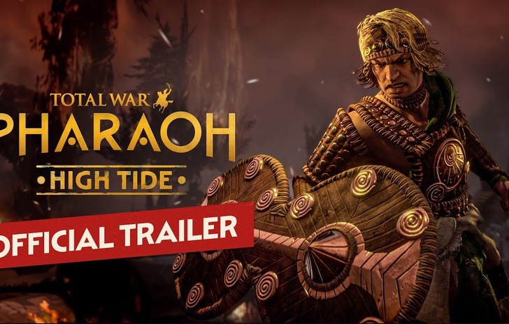 Total War Pharaoh High Tide  il trailer di lancio