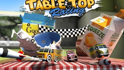 Dagli sviluppatori di Wipeout arriva su PS Vita Table Top Racing