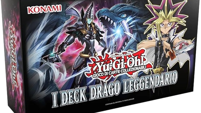 YUGIOH TCG  I DECK DRAGO LEGGENDARIO Speciale sul nuovo tinbox Konami