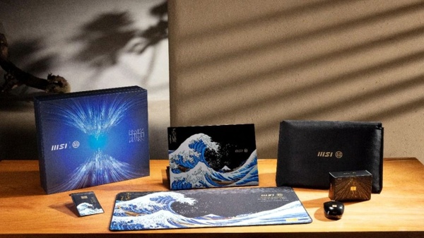 MSI Prestige 13 AI+ Ukiyo-e: l'arte di Hokusai diventa notebook