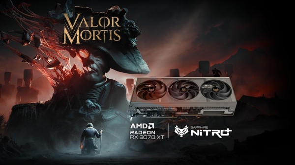 SAPPHIRE Introduces the RX 9070 XT Valor Mortis Edition