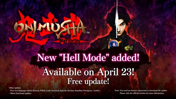 Onimusha: Warlords, disponibile l'aggiornamento con la modalita "Hell"