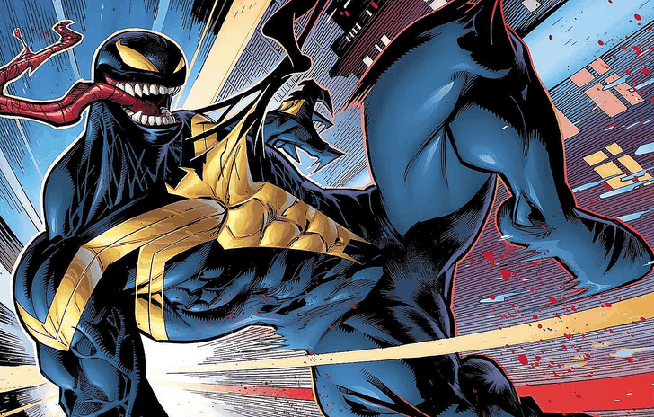 Venom torna a New York con un nuovo look dorato e un misterioso ospite