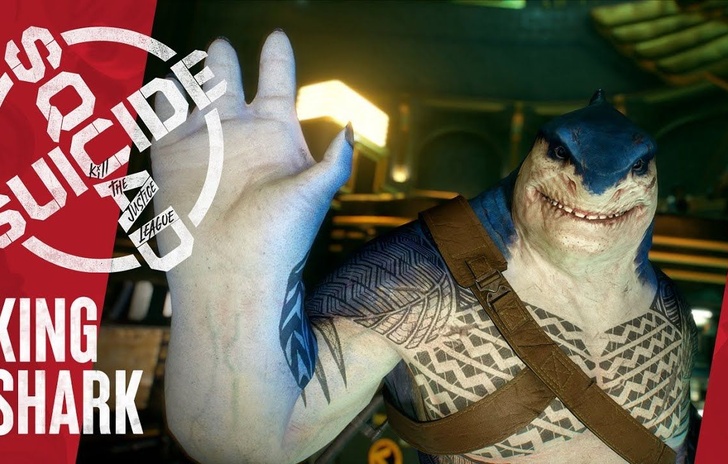 Suicide Squad Kill the Justice League  il trailer di King Shark