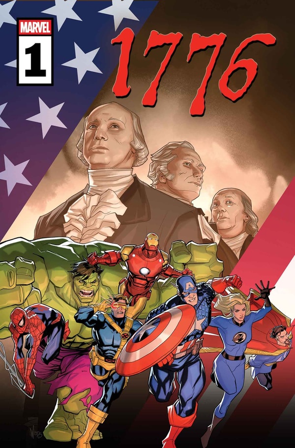 Marvel 1776: una miniserie in cinque parti collega i supereroi alla nascita degli Stati Uniti d