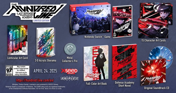 The Hundred Line: Last Defense Academy uscirà su PC e Switch il 24 aprile 2025