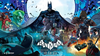 Batman Arkham Trilogy irrompe su Switch il 13 ottobre
