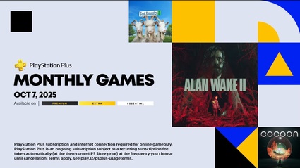 Alan Wake 2 e sul PS Plus di Ottobre