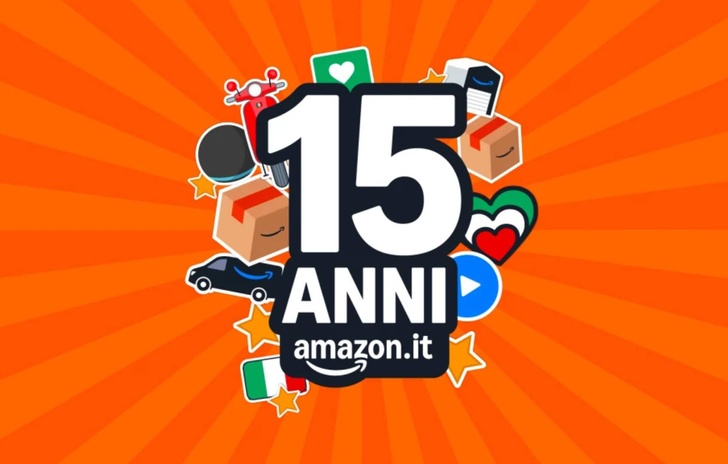 Amazon compie 15 anni offerte speciali ed eventi imperdibili