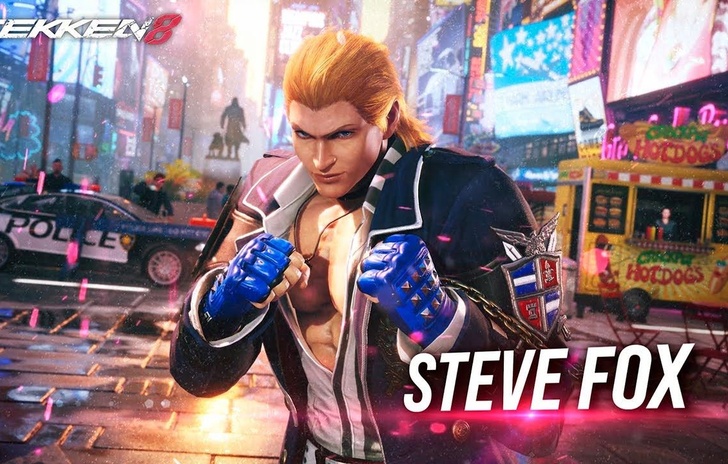 Tekken 8 il trailer di annuncio e gameplay di Steve Fox
