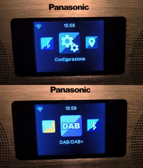 Panasonic RF-D40 - Prova della radio digitale e analogica