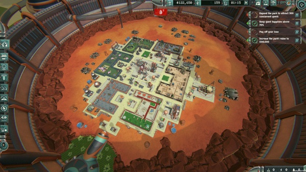 Mars Attracts, recensione - il gestionale marziano che trasforma gli umani nelle attrazioni del parco