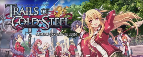 The Legend of Heroes: Trails of Cold Steel disponibile per PS3 e PS Vita