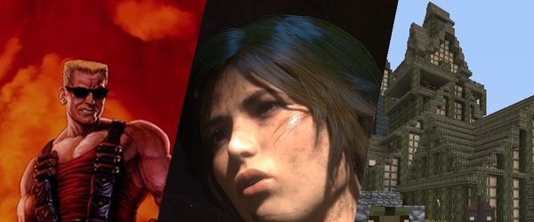 Le nostre dirette del Week-End: Duke Nukem, Lara Croft e Minecraft