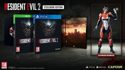 Capcom realizza una steelbook di RE2 in esclusiva europea