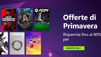 Offerte di Primavera per Xbox