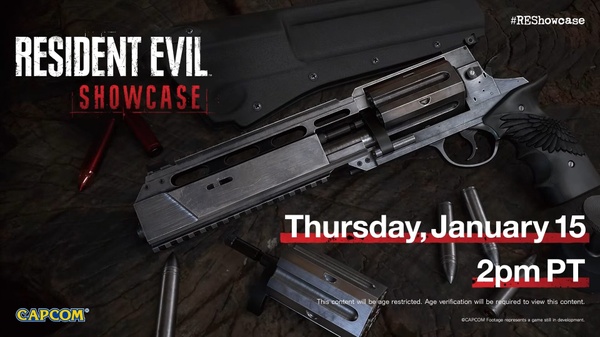 Resident Evil Showcase, annunciato l'evento per il 15 gennaio