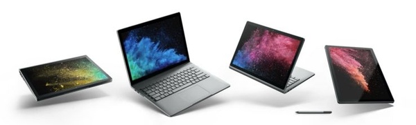 Arrivano anche in in Italia la versione 13.5" del Surface Book 2