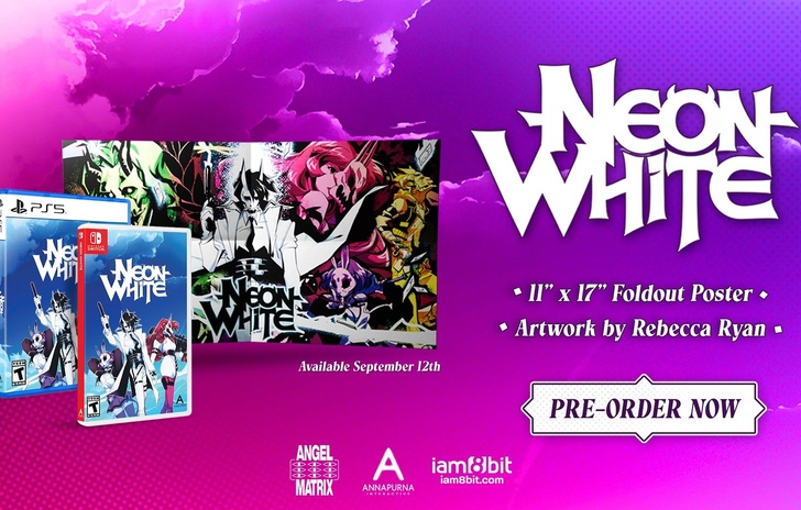 Neon White in edizione fisica su Switch e PS5 dal 15 settembre