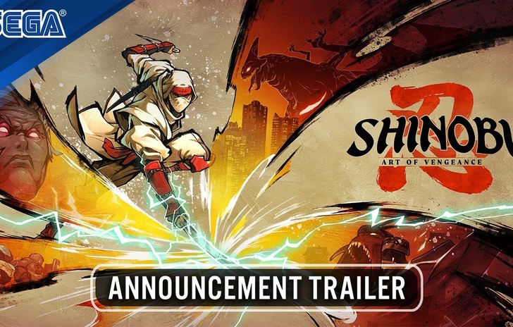 Shinobi LArte della Vendetta il trailer di annuncio