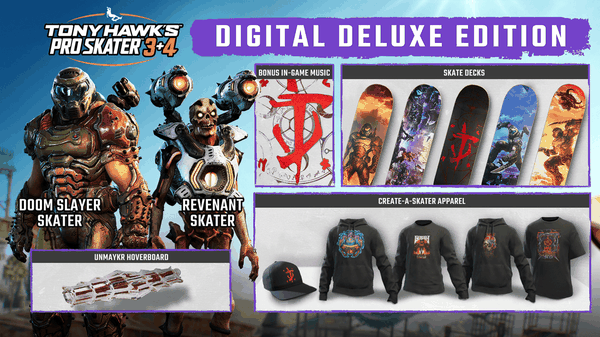 Tony Hawk’s Pro Skater 3 + 4 annunciato per PC e console, uscirà l