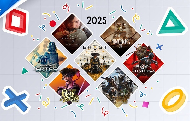 Il trailer con i giochi in arrivo su PlayStation 5 nel 2025