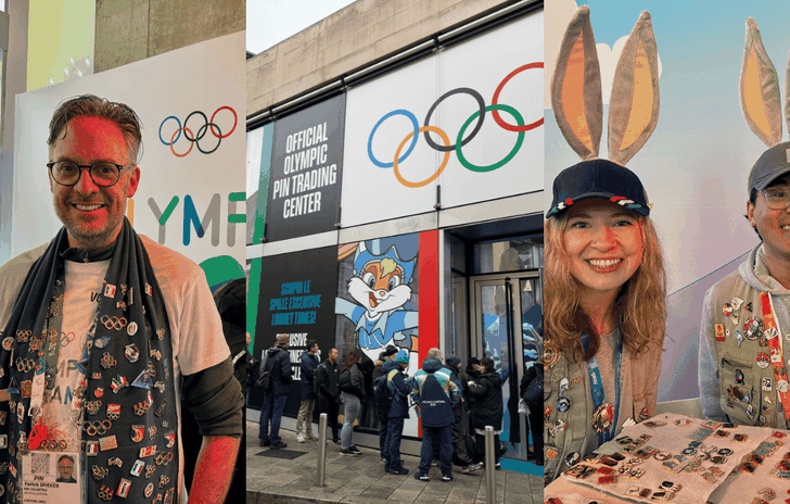 A Milano è scoppiata la pin mania storia tradizione e consigli pratici su come trovare e scambiare le spillette olimpiche