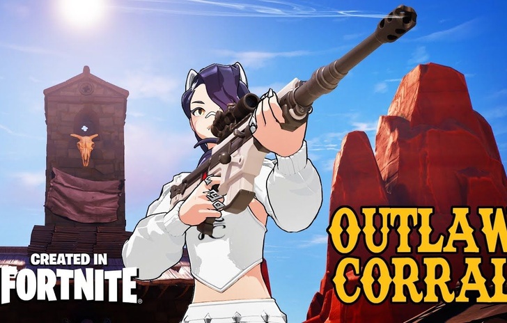 Outlaw Corral una esperienza di Fortnite creata da professionisti