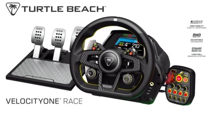 Turtle Beach VelocityOne Race - Volante e pedaliera per Xbox e PC
