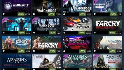 Sconti a marchio Ubisoft su Steam