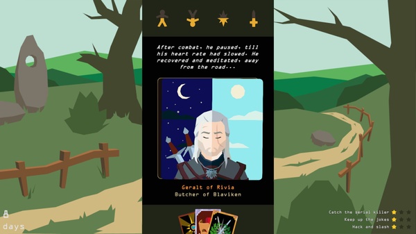 Reigns: The Witcher, una moneta per lo Strigo e il suo menestrello – Recensione PC