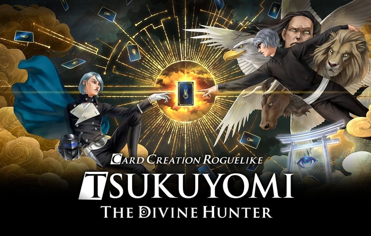 Tsukuyomi The Divine Hunter nuovo gioco di carte roguelike dallillustratore di Shin Megami Tensei