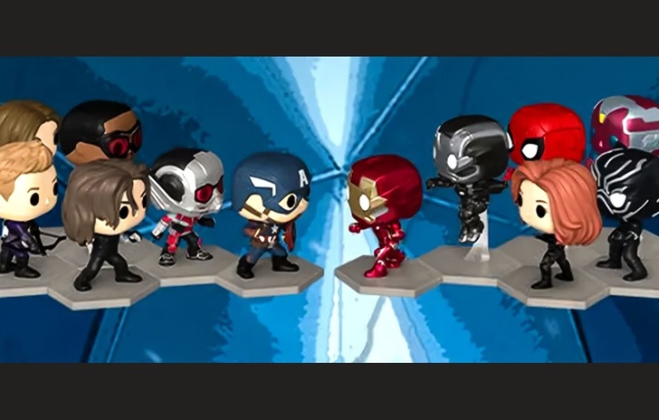 Funko Pop Squadra al completo per Captain America Civil War