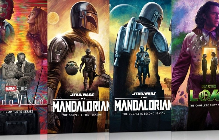 Disney presto su Bluray 2K4K Mandalorian WandaVision e Loki