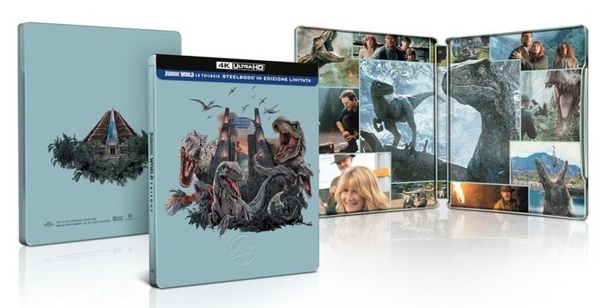 Jurassic World - Trilogia Blu-ray 4K in completo Dolby Vision