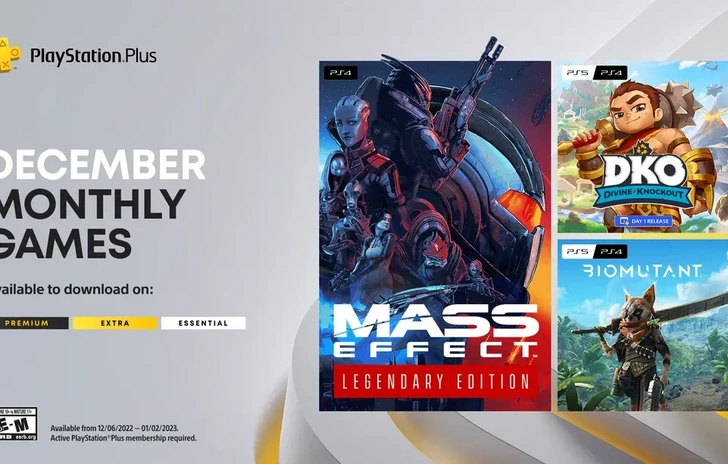 PlayStation Plus i titoli di dicembre