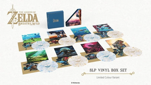 The Legend of Zelda Breath of the Wild la colonna sonora arriva su vinile