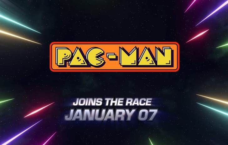 Sonic Racing CrossWorlds PacMan scalda i motori