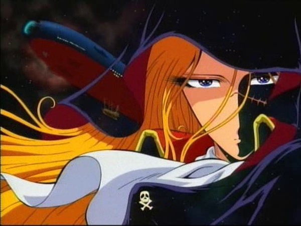 Una clip su Emeraldas per Capitan Harlock - L'Arcadia della mia Giovinezza