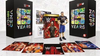 2K mostra la WWE 2K18 John Cena Collector's Edition