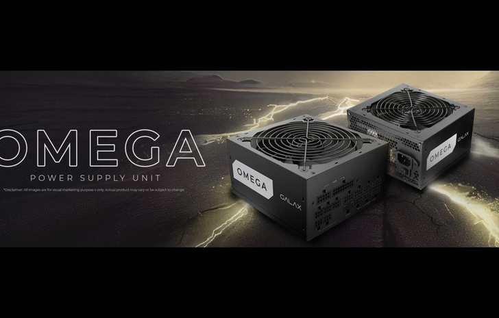 GALAX debutta nel mercato degli alimentatori con la serie OMEGA